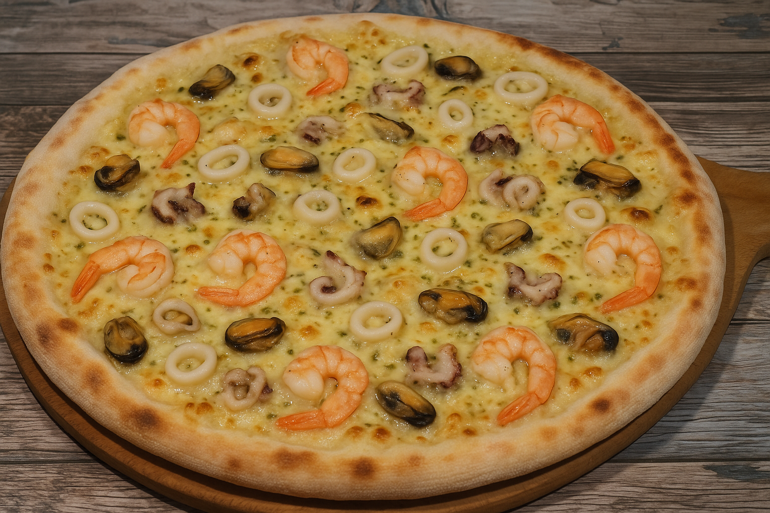 Pizza Fruits de Mer
